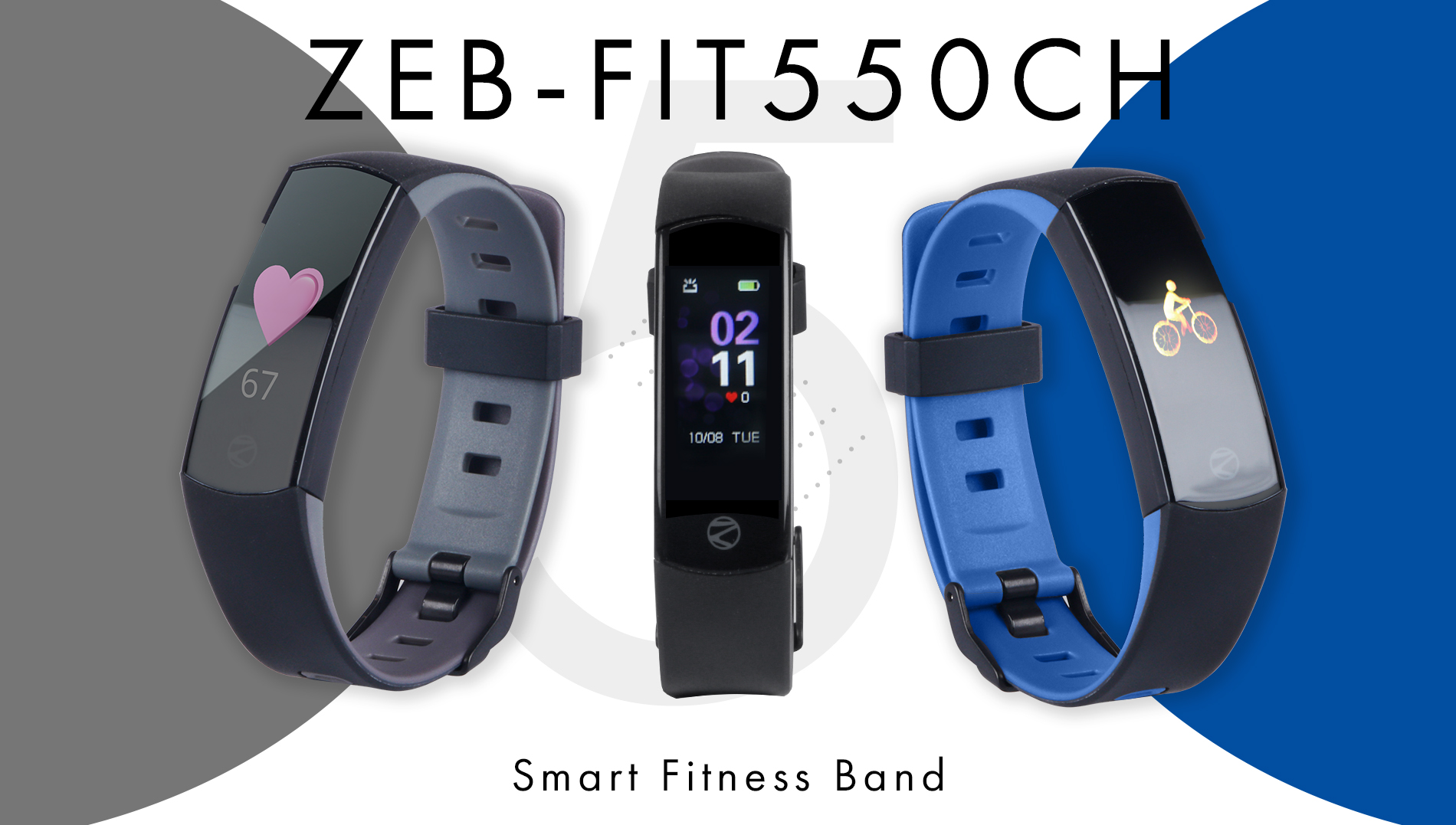 zebronics smart fitness band