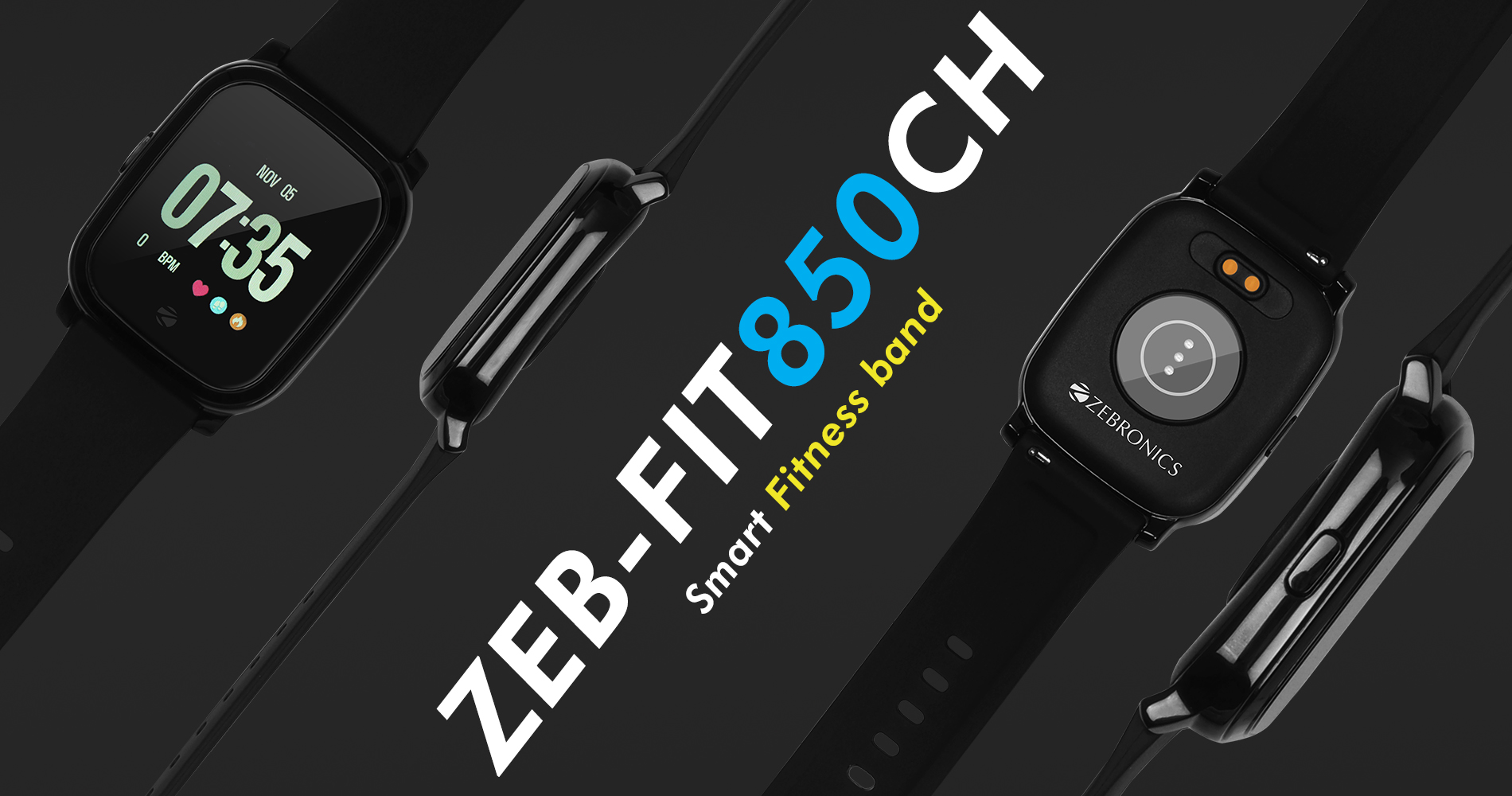 zebronics smart fitness band